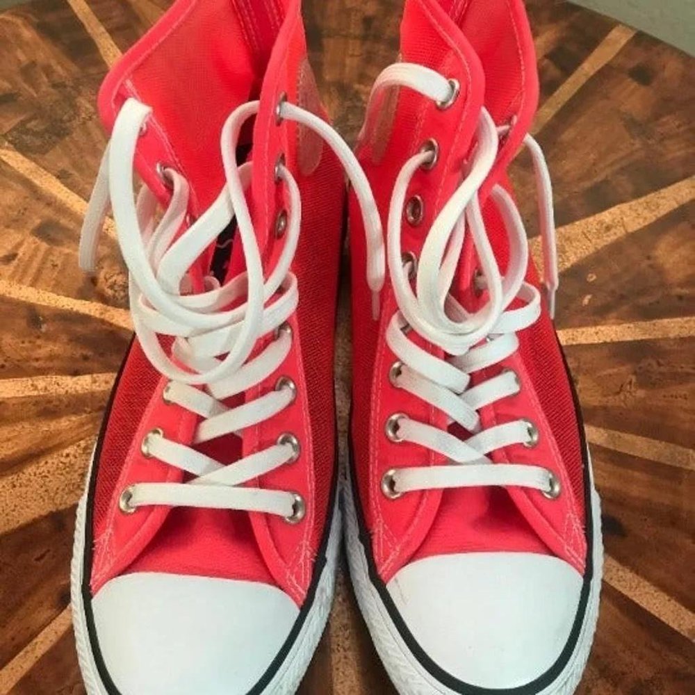Women Pink Translucent Converse
